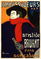 Toulouse Lautrec Aristide Burant Ambassadeurs
Vintage French Poster
Toulouse Lautrec