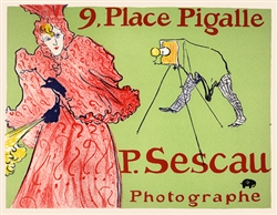 Toulouse Lautrec Sescau Photographe
Vintage French Poster
Toulouse Lautrec