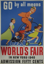 Original World's Fair In New York Poster
Vintage French Poster
Stanley Ekman