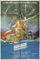 Original Empire Strikes Back Argentine One Sheet
Vintage Movie Poster
Star Wars