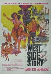 Original West Side Story Argentine One Sheet
Vintage Movie Poster
Best Picture