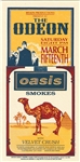 Mark Arminski Oasis Original Rock Concert Handbill
Cleveland
Postcard
The Odeon