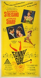 Funny Girl Original Australian Three Sheet