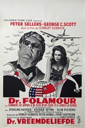 Dr. Strangelove Belgian Movie Poster
Vintage Movie Poster
Stanley Kubrick