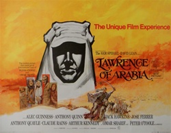 British Quad Lawrence of Arabia Original Movie Poster