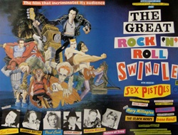 British Quad The Great Rock N Roll Swindle Original Movie Poster