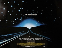 British Quad Close Encounters Original Movie Poster
