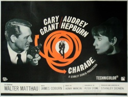 British Quad Charade Original Movie Poster