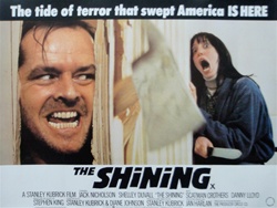 British Quad The Shining Original Movie Poster