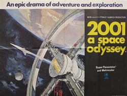 British Quad 2001 A Space Odyssey
Vintage Movie Poster
Stanley Kubrick