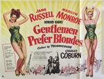 British Quad Gentlemen Prefer Blondes
Vintage Movie Poster
Marilyn Monroe