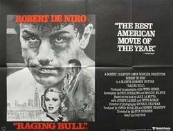 British Quad Raging Bull
Vintage Movie Poster
Robert De Niro