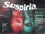 British Quad Suspiria
Vintage Movie Poster
Dario Argento