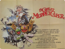 British Quad The Great Muppet Caper
Vintage Movie Poster
Jim Henson