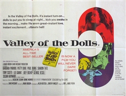 British Quad Valley Of The Dolls
Vintage Movie Poster
Patty Duke