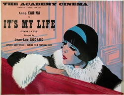 British Quad It's My Life
Vintage Movie Poster
Vivre Sa Vie