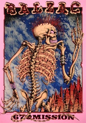 Emek Balzac Original Rock Concert Poster