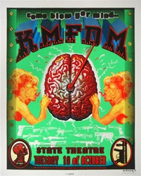 Emek KMFDM Original Rock Concert Poster