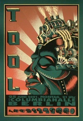 Emek Tool Original Rock Concert Poster