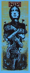 Emek Nine Inch Nails Original Rock Concert Handbill