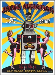 Emek Jane's Addiction Original Rock Concert Poster