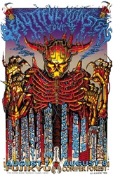Emek Beautiful Monsters with Marilyn Manson Original Rock Concert Poster