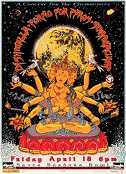 Emek Porno For Pyros/Dishwalla Original Rock Concert Poster