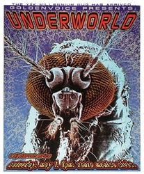 Emek Underworld Original Rock Concert Poster