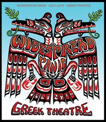 Emek Widespread Panic Original Rock Concert Poster