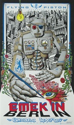 Emek In Berlin Original Rock Concert Poster