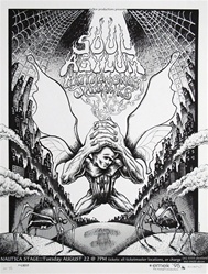 Emek Soul Asylum Original Rock Concert Poster