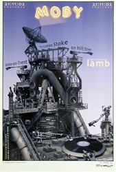 Emek Moby Concert Poster