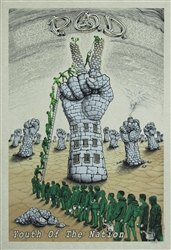 Emek P.O.D. Youth of the Nation Original Rock Concert Poster