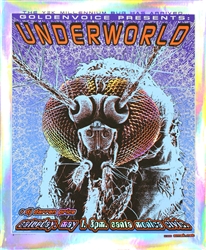 Emek Underworld Original Rock Concert Poster