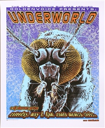 Emek Underworld Original Rock Concert Poster