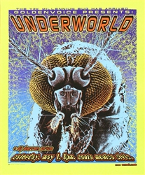 Emek Underworld Original Rock Concert Poster