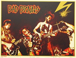 Shepard Fairey Bad Brains Fine Art Print