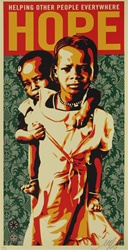 Shepard Fairey Hope Fine Art Print