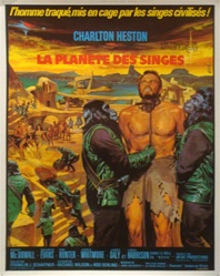Original French Movie Poster Planet of the Apes
Vintage Movie Poster
Charlton Heston