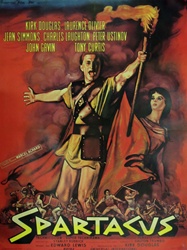 Original French Movie Poster Spartacus