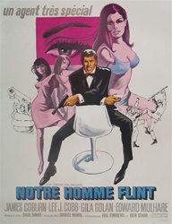 Original French Movie Poster Our Man Flint