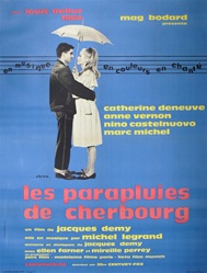 French Movie Poster Umbrellas Of Cherbourg