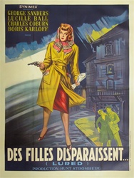 French Movie Poster Lured
