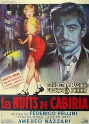 French Movie Poster Nights of Cabiria