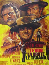 French Movie Poster The Good, Bad And The Ugly