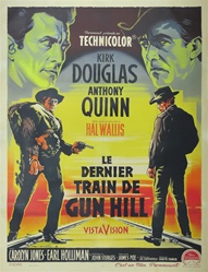 French Movie Poster The Last Train From Gun Hill
Vintage Movie Poster
Lee Marvin