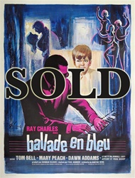 French Movie Poster Ballad In Blue
Vintage Movie Poster
Ray Charles