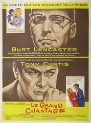 French Movie Poster Sweet Smell of Success
Vintage Movie Poster
Tony Curtis