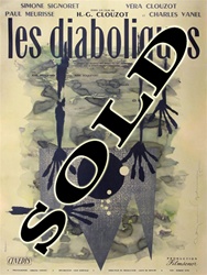 Original French Movie Poster Diabolique
Vintage Movie Poster
Les Diaboliques
Simone Signoret