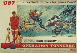 Original French Movie Poster Thunderball
Vintage Movie Poster
James Bond
Sean Connery